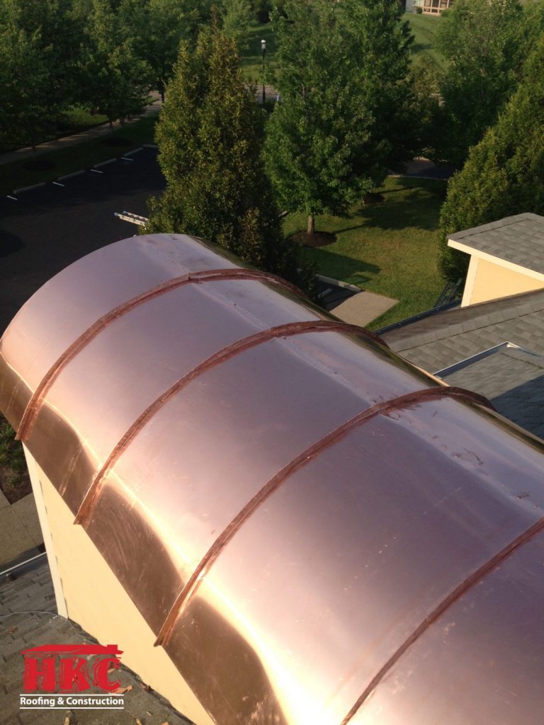 Custom Copper Roofing