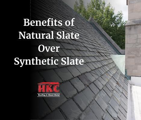 Benefits of Natural Slate Over Synthetic Slate